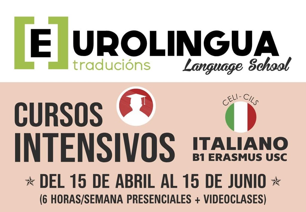 Cursos intensivos de italiano para obtener el B1 USC Erasmus