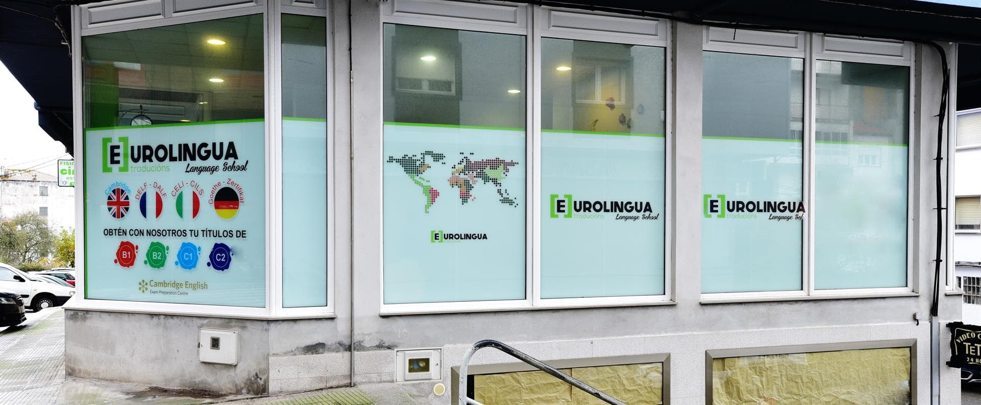 Instalaciones de Eurolingua Language School en Noia